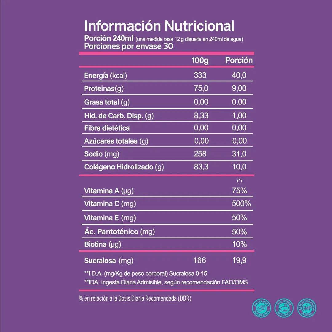 Colágeno Hidrolizado Vitalis