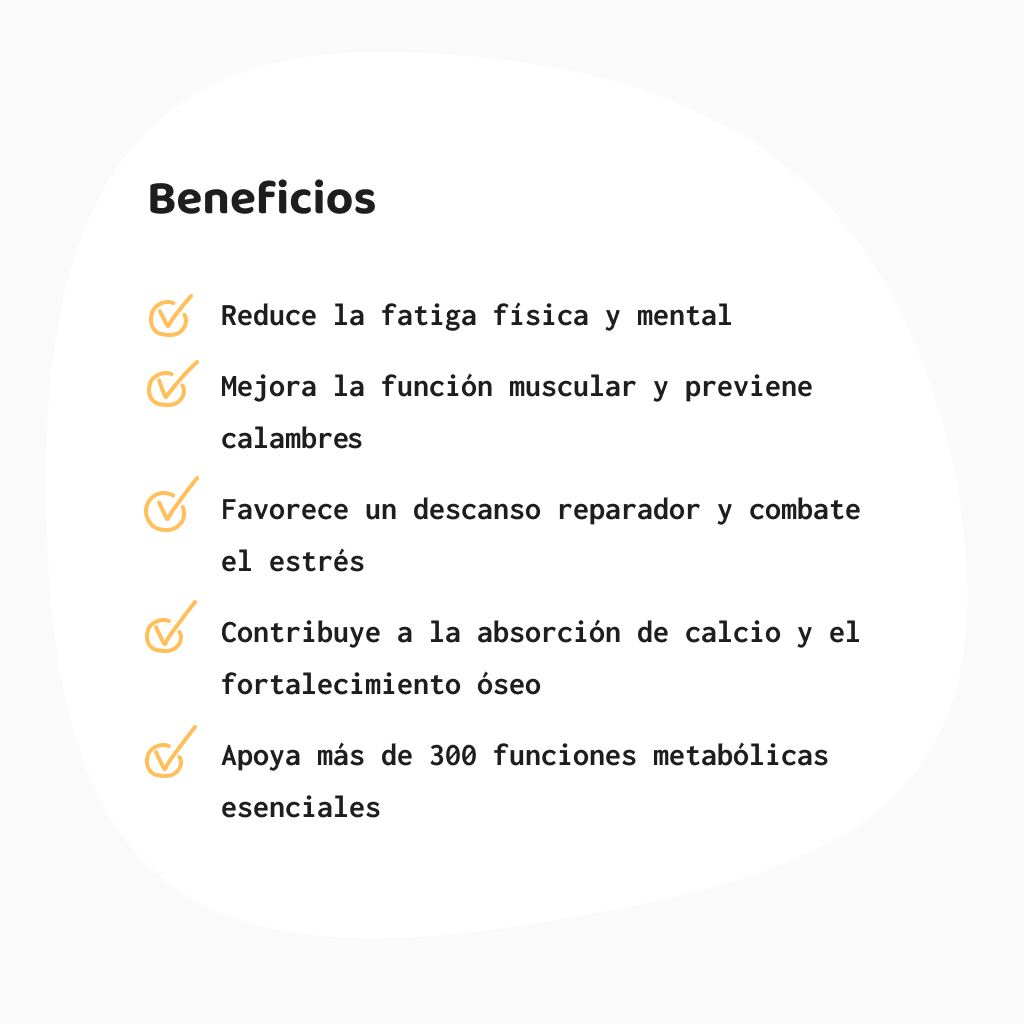 Citrato de Magnesio + Vitamina D2