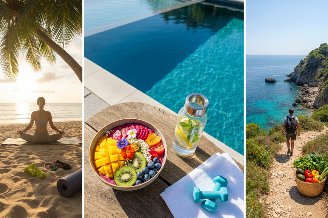 Cómo mantener hábitos saludables en vacaciones
