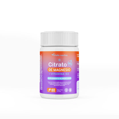Citrato de Magnesio + Vitamina D2