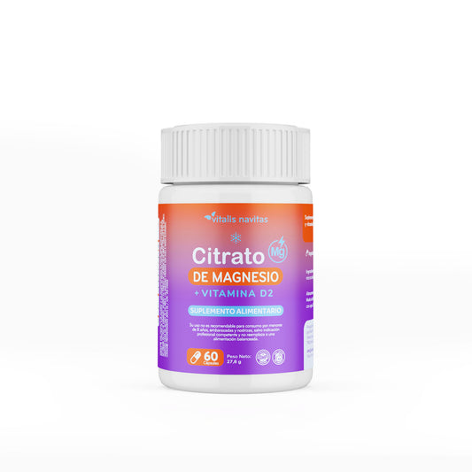 Citrato de Magnesio + Vitamina D2