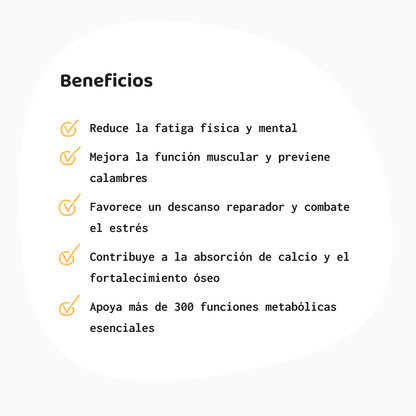 Citrato de Magnesio + Vitamina D2